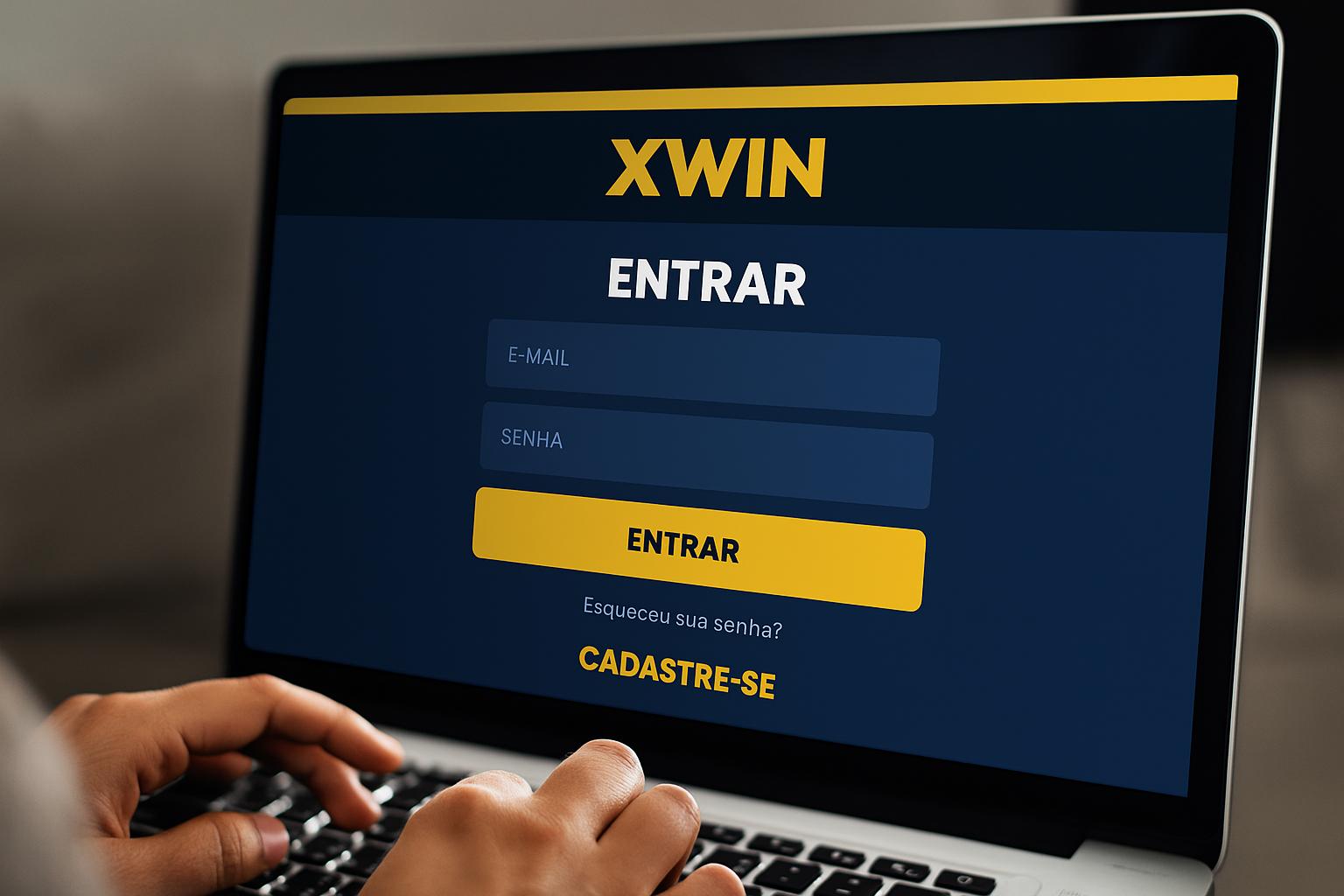 Criar uma nova Conta no plataforma XWIN